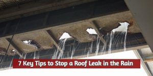 Roof Leak in the Rain