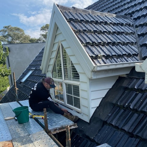 working on a heritage home fascia